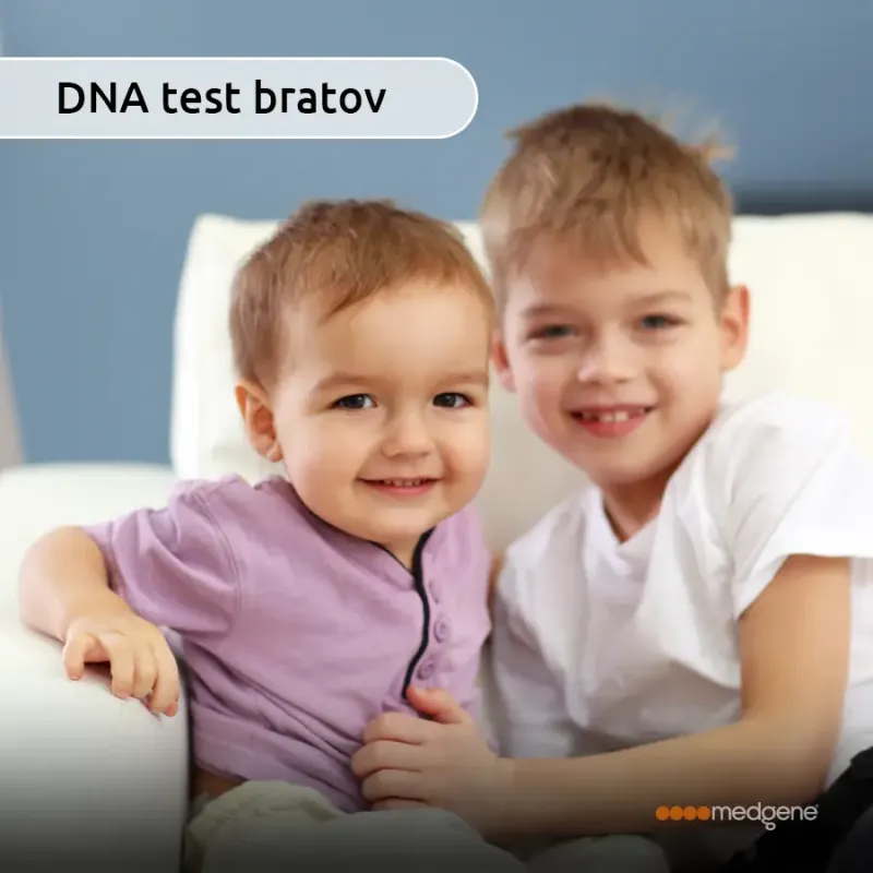 DNA test bratov Y-chromozómový test MedGene